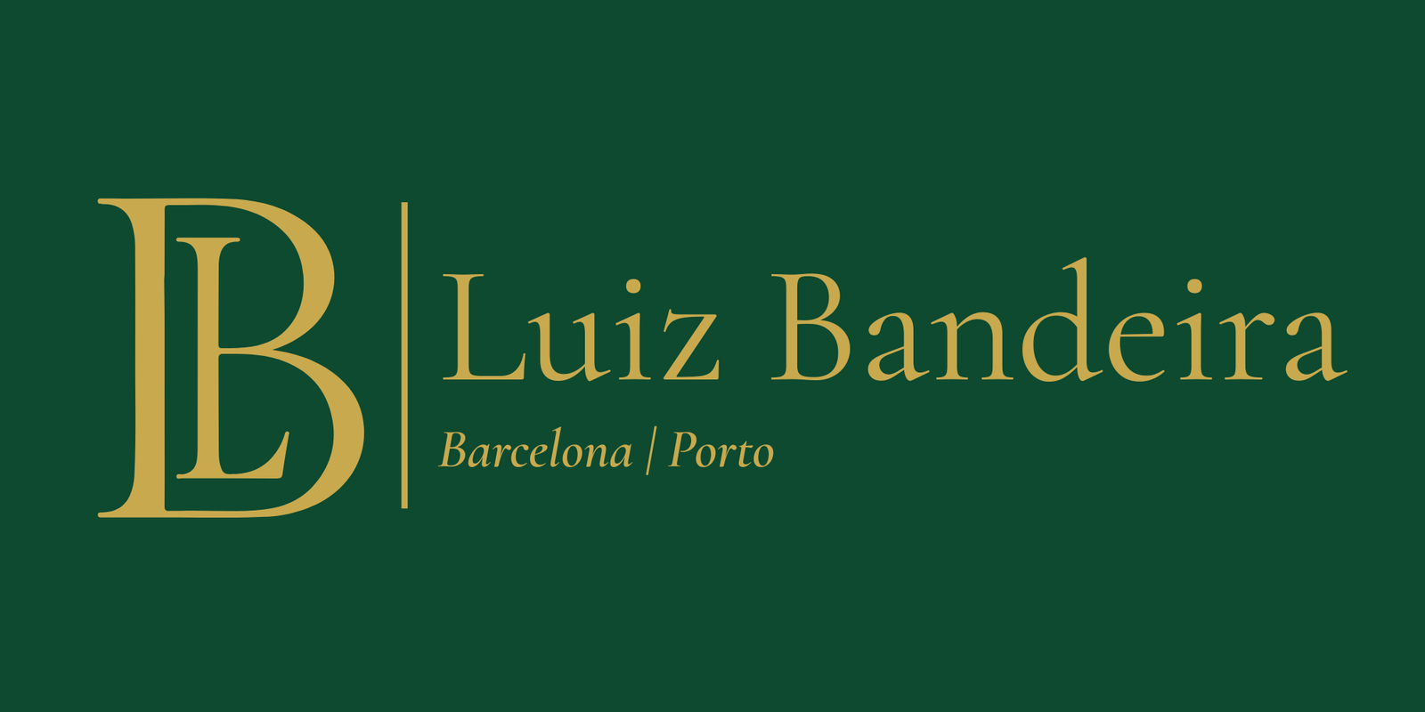 Logotipo Luiz Bandeira Advogados